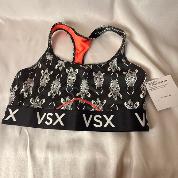 Victoria's Secret VSX Sport Zebra Print Bra - Picture 3 of 13